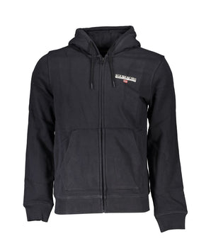 Napapijri Black Cotton Men Sweater