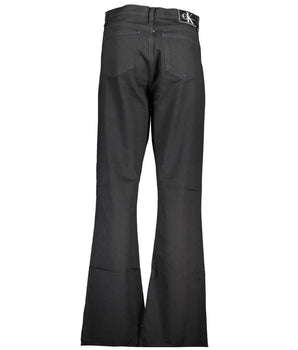 Calvin Klein Black Cotton Women's Jeans