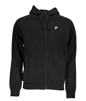 Fila Black Cotton Men Sweater