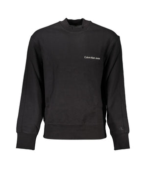 Calvin Klein Black Cotton Men Sweater