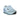 Gas Light Blue Artificial Leather Women Sneaker