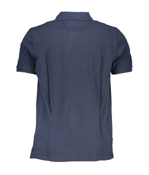 Timberland Blue Cotton Polo Shirt
