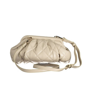 Mario Valentino Beige Polyethylene Bag