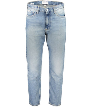 Calvin Klein Blue Cotton Jeans Denim