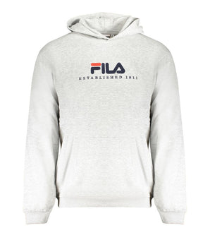 Fila Gray Cotton Men Sweater