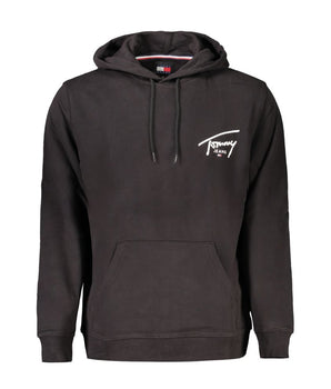 Tommy Hilfiger Black Cotton Men Sweater