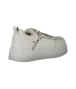 Laura Biagiotti White Polyethylene Women Sneaker