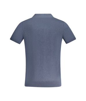 Guess Jeans Blue Cotton Men Sweater