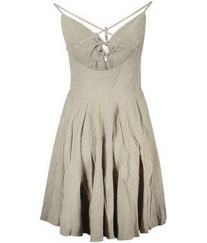 Guess Jeans Green Polyester Dress