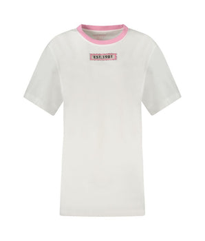 Guess Jeans White Cotton T-Shirt