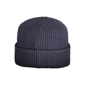 K-WAY Blue Wool Men Cap