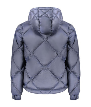 K-WAY Blue Polyester Men Jacket