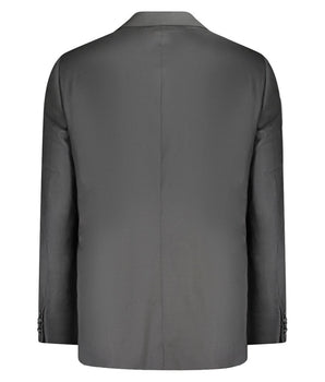 Valentino Black Wool Men Jacket