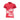Cavalli Class Red Cotton Polo Shirt