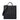 Gucci Black Leather Logo Medium Tote Bag