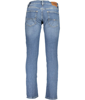 Tommy Hilfiger Blue Cotton Men's Slim Jeans