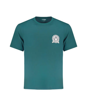 Wrangler Green Cotton T-Shirt