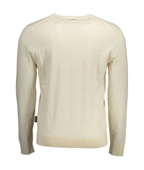 Napapijri Beige Cotton Men Sweater