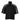 Camiseta de cuello alto con estampado DG de algodón negro de Dolce &amp; Gabbana