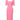 Dolce & Gabbana Pink Viscose Short Sleeve Sheath Midi Dress
