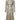 Dolce & Gabbana Gold Floral Lace Long Sleeves Fit & Flare Dress