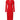 Dolce & Gabbana Red Sacred Heart Long Sleeves Sheath Dress