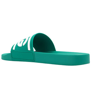 Dolce & Gabbana Green Cotton Sandal