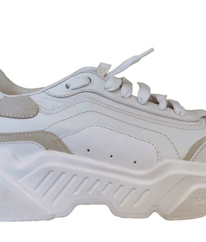 Dolce &amp; Gabbana White Daymaster Low Top Mens Sneakers Shoes
