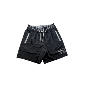 Iceberg Black Polyester Men Swim Short