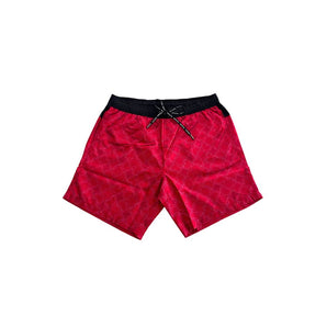 Trussardi Beachwear Red Polyester Swimwear