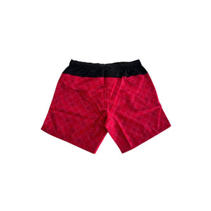 Trussardi Beachwear Red Polyester Swimwear