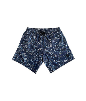 Trussardi Beachwear Blue Polyester Men Swim Shorts