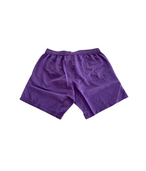 Trussardi Beachwear Purple Polyester Men Swim Short