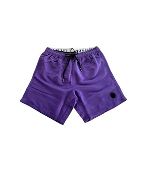 Trussardi Beachwear Purple Polyester Men's Swim Shorts