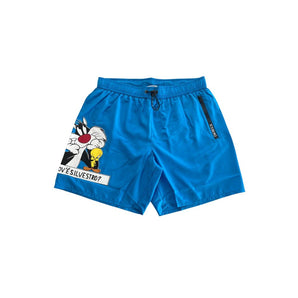 Iceberg Light Blue Polyester Swimwear