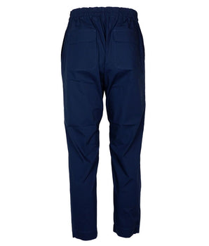 Alpha Studio Blue Cotton Men Pants