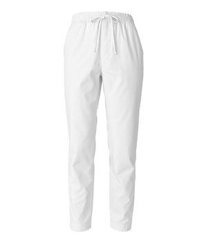 Alpha Studio White Cotton Men's Pants