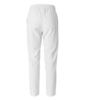 Alpha Studio White Cotton Men's Pants