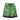 Pantalones cortos de seda con estampado de flores verdes de Gucci
