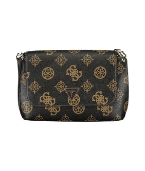 Guess Jeans Brown Polyethylene Handbag