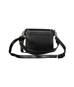 Mario Valentino Black Polyethylene Women Handbag