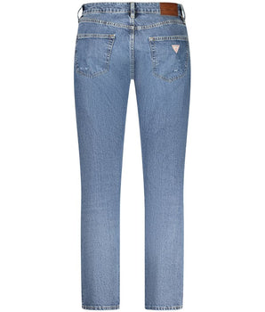 Guess Jeans Blue Cotton Men Jeans