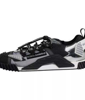 Dolce &amp; Gabbana Multicolor Lace Up Low Top NS1 Sneakers Shoes