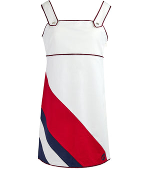 Gucci White polyester and Cotton short dress