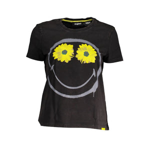 Desigual Black Cotton Women Top