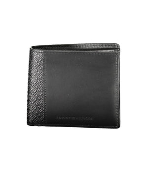 Tommy Hilfiger Men's Black Leather Wallet