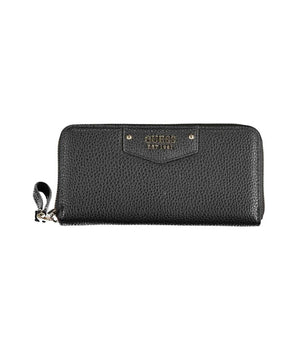 Guess Jeans Black Polyethylene Women Wallet