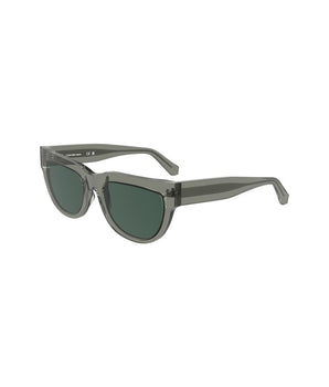 Calvin Klein Gray Acetate Women Sunglasses