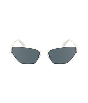Calvin Klein White Metal Women Sunglass