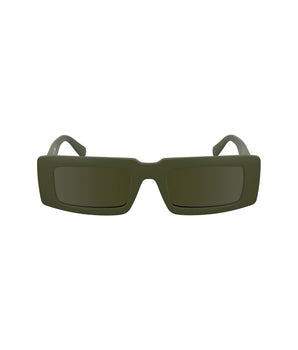 Calvin Klein Green Bio-Based Fabric Women Sunglasses